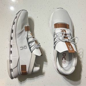 On Cloudnova in white & pearl